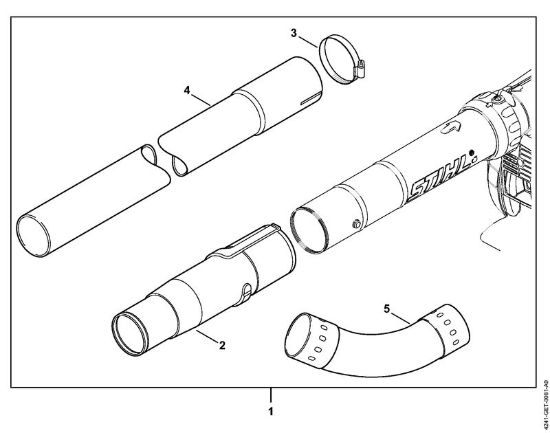 Sopradores (BG, BR) BG 86-D Limpeza para as goteiras da marca Stihl