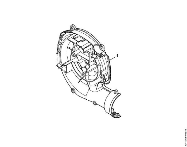 Sopradores (BG, BR) BR 200 Numero da máquina da marca Stihl