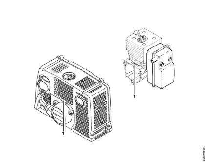 Sopradores (BG, BR) BR 380 Numero da máquina da marca Stihl