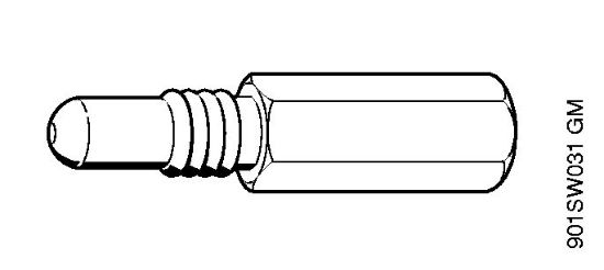 Sopradores (BG, BR) BR 45 C Parafuso de encosto da marca Stihl