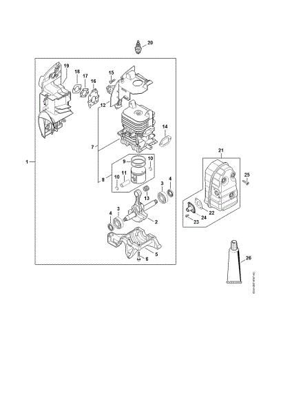 Imagem de Mecanismo propulsor BR 450 C-EF