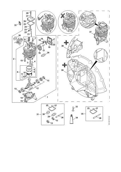 Imagem de Mecanismo propulsor BR 500