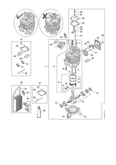 Imagem de Mecanismo propulsor BR 550