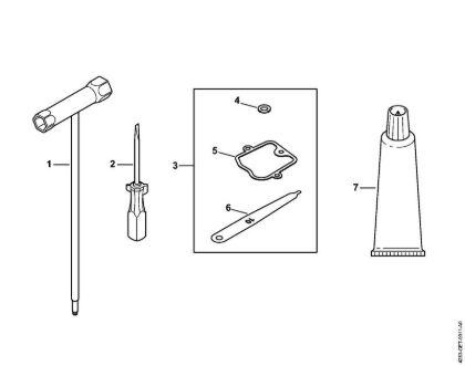 Sopradores (BG, BR) BR 800 C-E Ferramentas, Acessórios especiais da marca Stihl