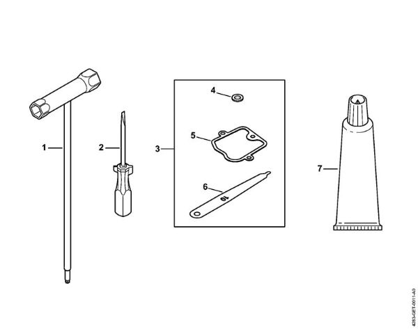 Sopradores (BG, BR) BR 800 C-E Ferramentas, Acessórios especiais da marca Stihl