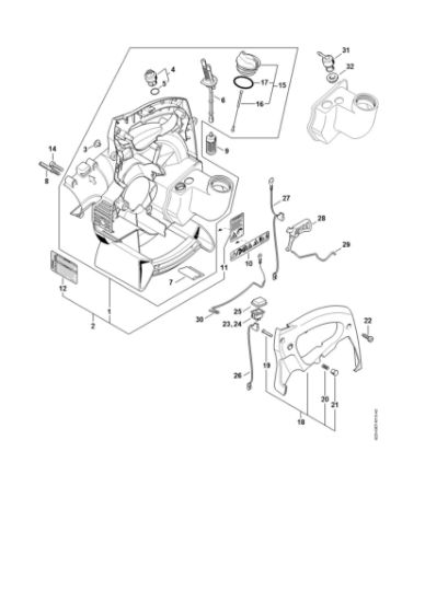 Imagem de Caixa do ventilador interior SH 55 SH 55 C Z KAT