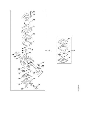 Imagem de Carburador 4241/32, 4241/22 SH 56 C-E