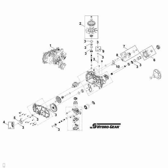 Imagem de A - Diferencial esquerdo ZD-AUBB-2A7B-3XPX