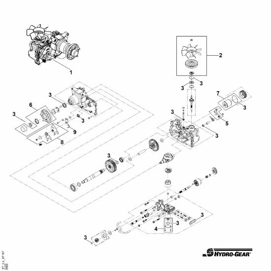 Imagem de A - Diferencial direito 1710-1057R