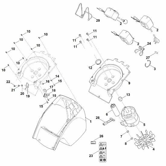 Imagem de B - Caixa, Motor eléctrico GHE 250.0 S