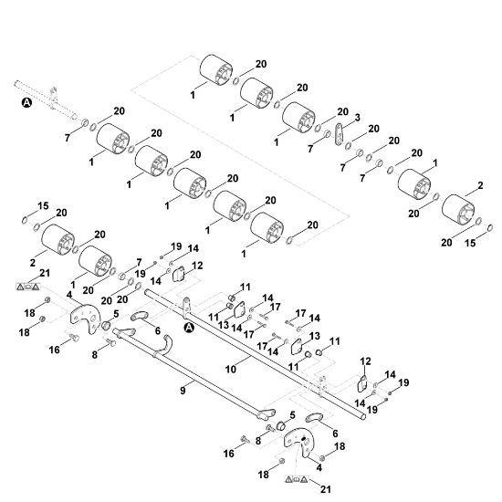 Imagem de B - Sistema de seguimento de contornos AKF 127