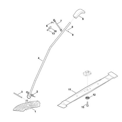 Imagem de A - Kit de mulching AMK 082.1