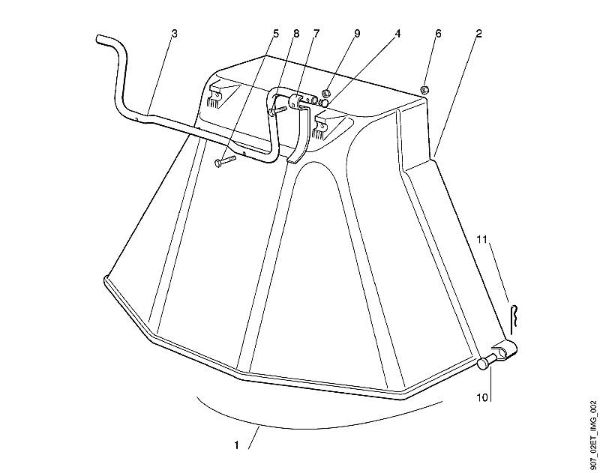 Acessórios DPC 500 A - Deflector da marca Viking