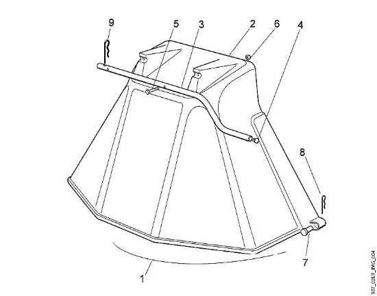 Acessórios DPC 780 A - Deflector da marca Viking