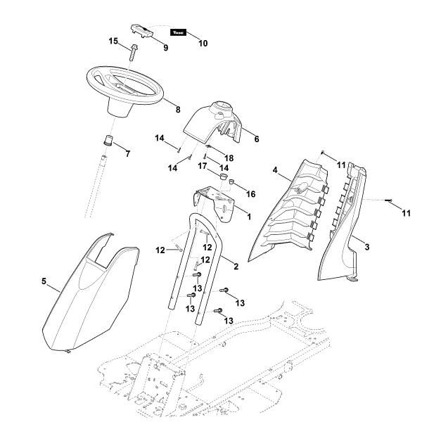 Imagem de B - Painel de instrumentos MR 4082.2