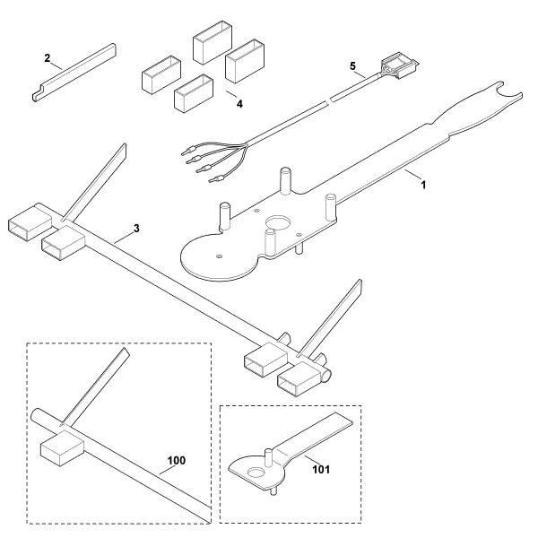 Imagem de U - Ferramenta especial MT 5097.0 K