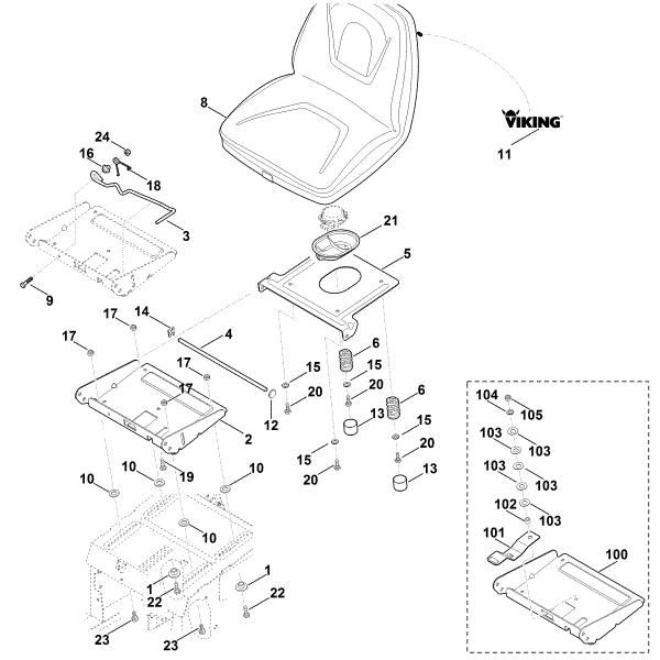 Imagem de F - Assento MT 6112.1 ZL