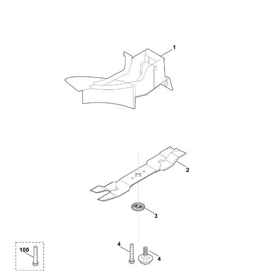 Imagem de A - Kit de mulching AMK 043