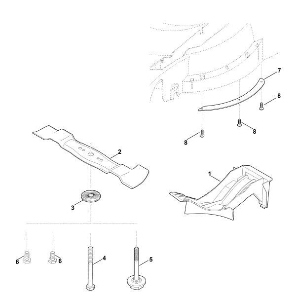 Imagem de A - Kit de mulching AMK 045