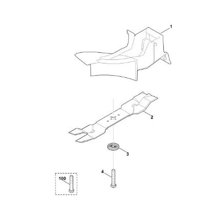 Imagem de A - Kit de mulching AMK 048