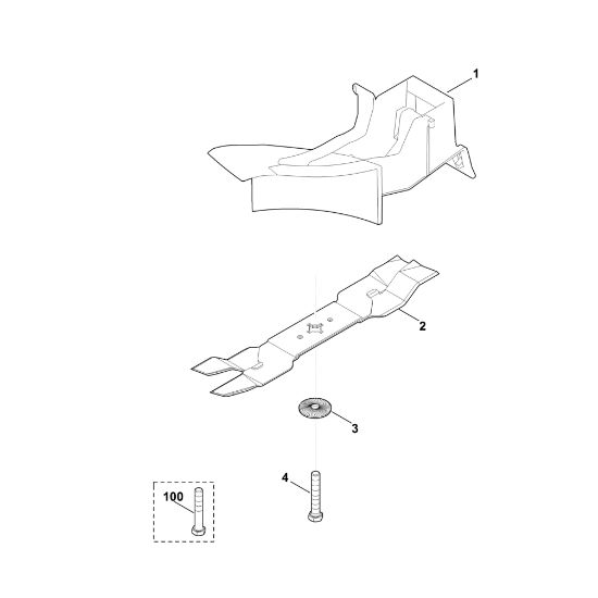 Imagem de A - Kit de mulching AMK 048