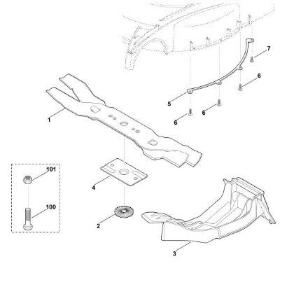 Imagem de A - Kit de mulching Kit 655