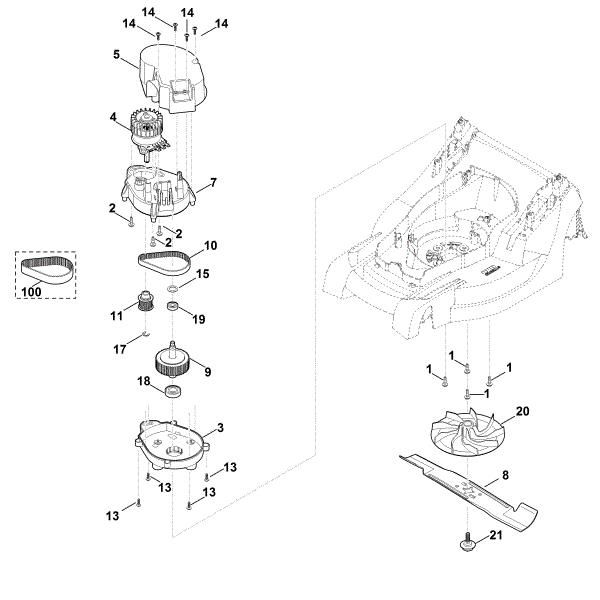 Imagem de D - Motor, lamina MA 443.1