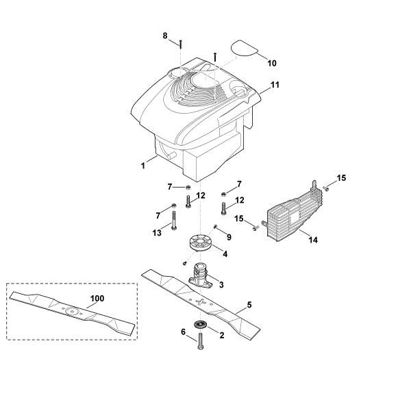 Imagem de E - Motor, lamina MB 2 RT