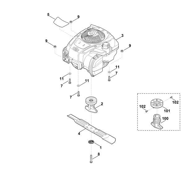 Imagem de D - Motor, lamina MB 253.1 T
