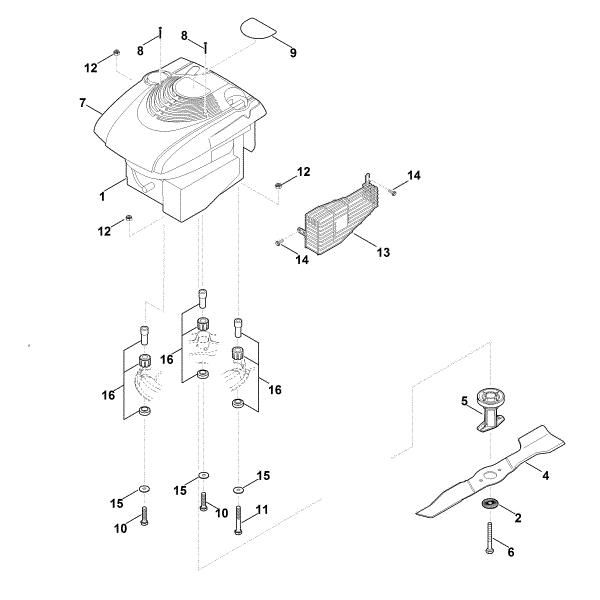 Imagem de D - Motor, lamina MB 3.1 RC