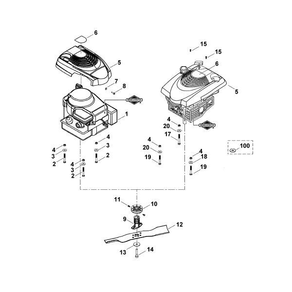 Imagem de D - Motor, lamina MB 415