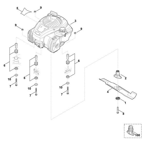 Imagem de D - Motor, lamina MB 443.1