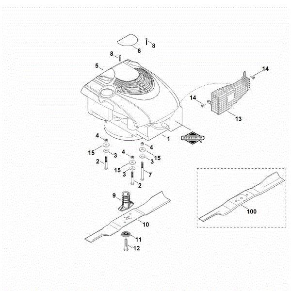 Imagem de D - Motor, lamina MB 448.0