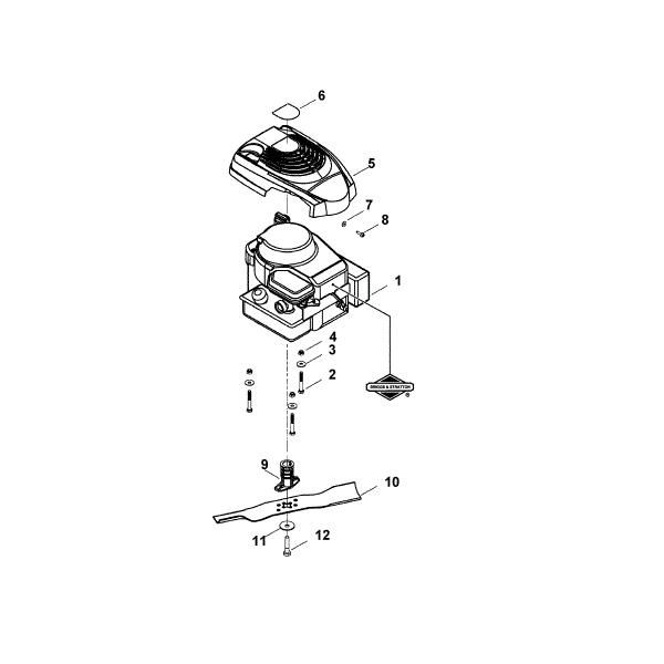 Imagem de D - Motor, lamina MB 460
