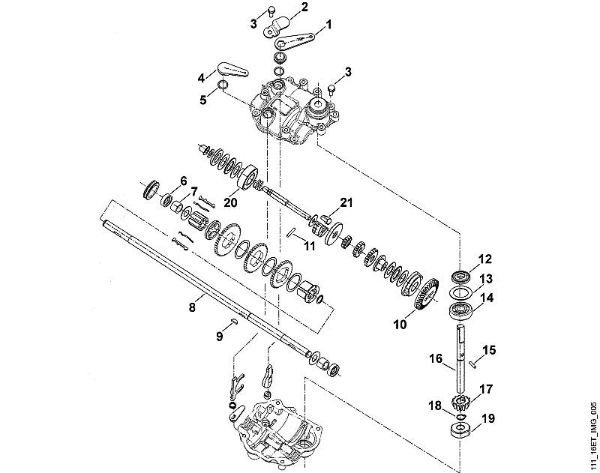 MB MB 505 BS D - Engrenagem da marca Viking