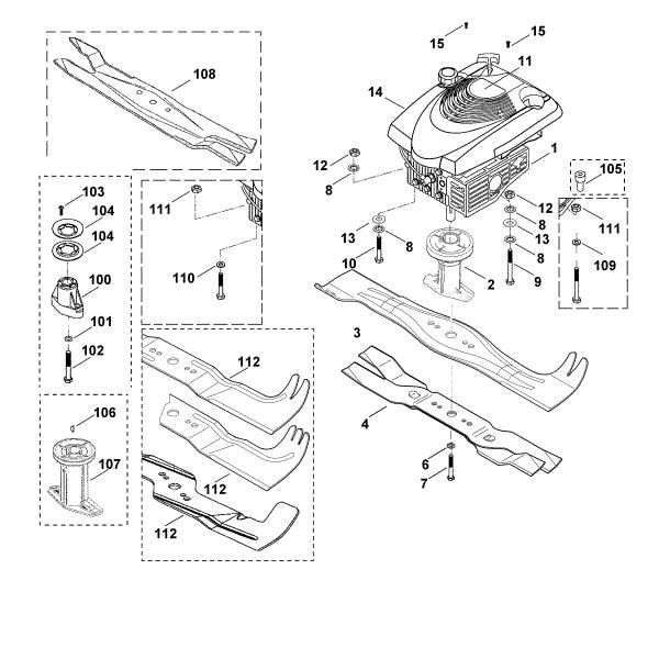 Imagem de D - Motor, lamina MB 505 E