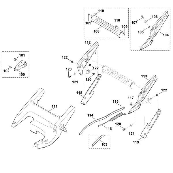 Imagem de C1 - Quadro, ajuste da altura MB 650.0 TK