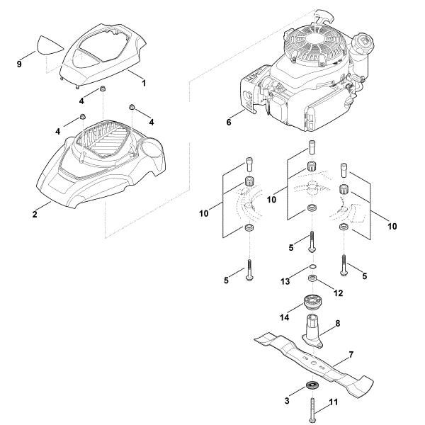 Imagem de F - Motor, lamina MB 650.3 T