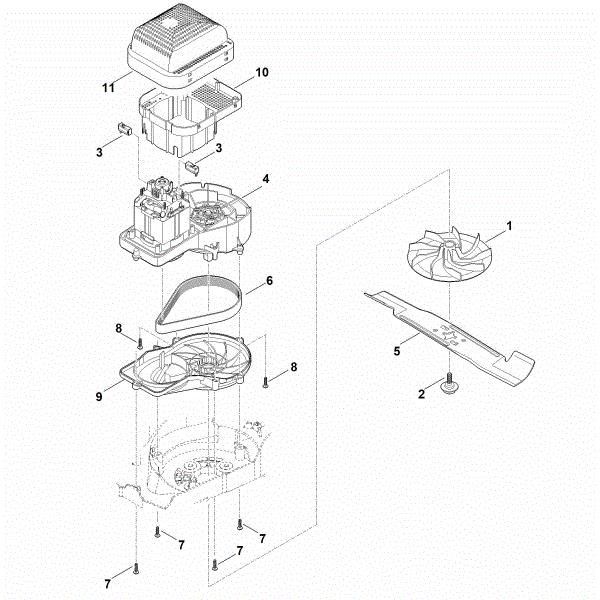 Imagem de D - Motor, lamina ME 443.1 C