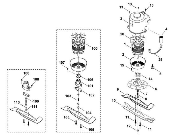 Imagem de D - Motor, lamina ME 450
