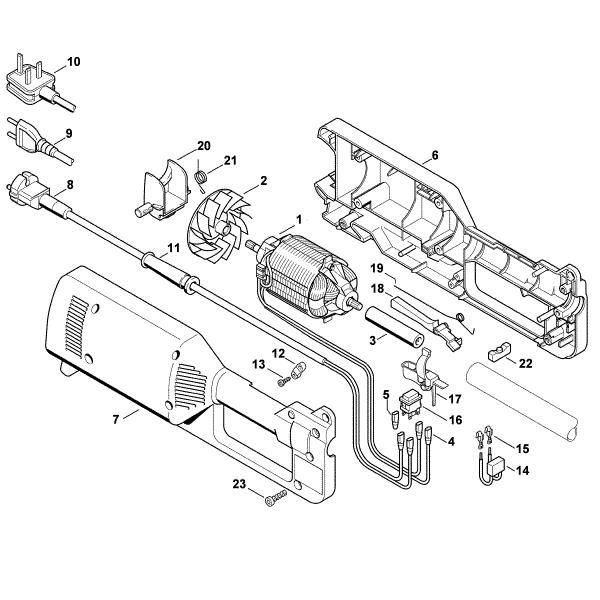 Imagem de A - Motor eléctrico HEL 600