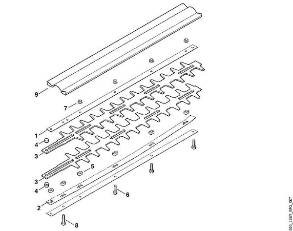 HEL HEL 600 F1 - Sistema de corte da marca Viking