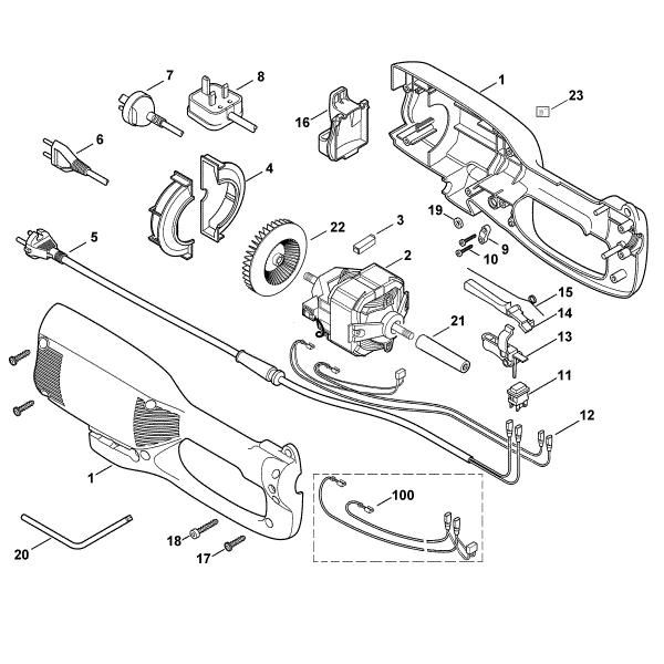 Imagem de A - Motor eléctrico HEL 700