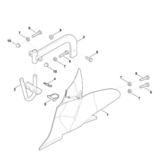 Imagem de A - Dispositivo abacelador AHK 701