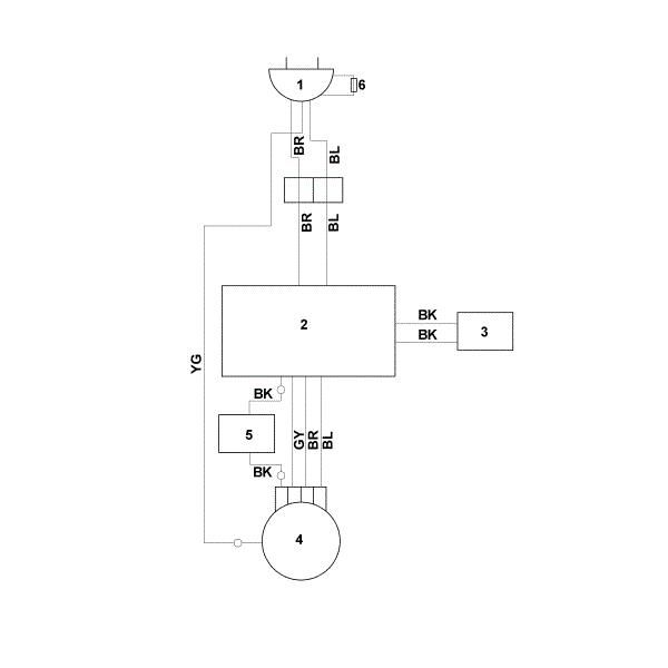 Imagem de H - Esquema de ligaçàµes GE 355.1 GE 355.1