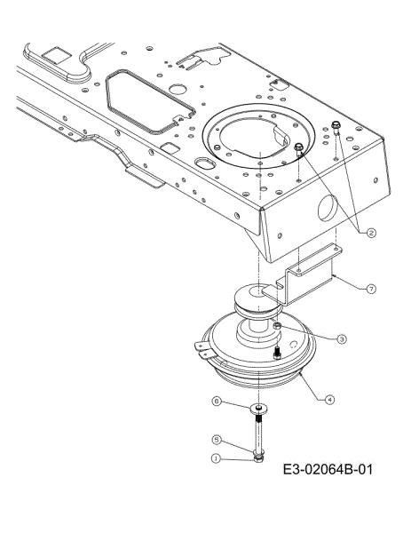 Clutch (Until SN AK239L2XXXX) KROSSER 92/16 H Cat. 2010 Garden tractor
