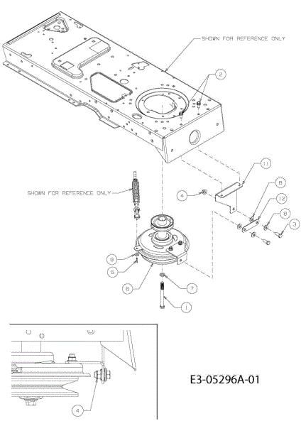 Clutch (From SN AK239L2XXXX) KROSSER 105/17,5 H Cat. 2010 Garden tractor