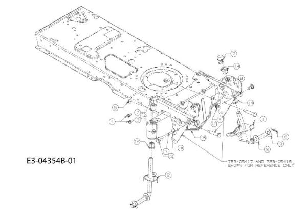 Front axle KROSSER 105/22 H Cat. 2010 Garden tractor