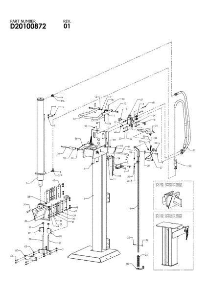 Beam assy SPL 1700 T+PTO Log splitter