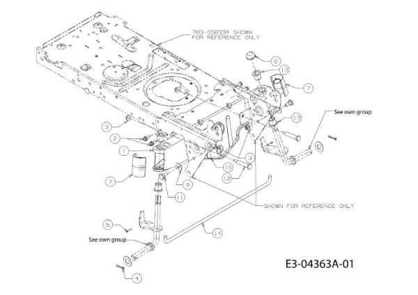 Front axle (1/2) KROSSER 80/12,5 T Cat.2011 Garden tractor